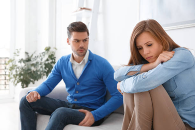 Upset Couple